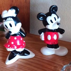 Disney Minnie and Mickey salt and pepper